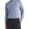 Calvin Klein Slim Long Sleeve Stripe Shirt In Blue -Cambridge Clothing shop 967827160 1 720x928