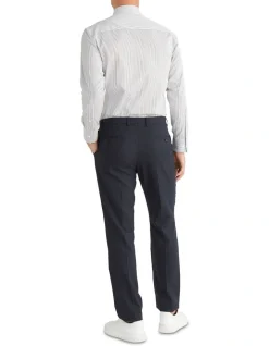 Calvin Klein Slim Long Sleeve Dobby Stripe Shirt In Black/White 8 Calvin Klein Slim Long Sleeve Dobby Stripe Shirt In Black/White -Cambridge Clothing shop 967827520 3 720x928