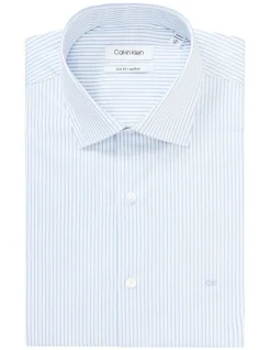 Calvin Klein Slim Long Sleeve Dobby Stripe Shirt In Blue 11 Calvin Klein Slim Long Sleeve Dobby Stripe Shirt In Blue -Cambridge Clothing shop 967827700 5 720x928