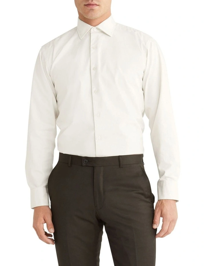 Calvin Klein Slim Long Sleeve 1 Colour Washed Twill Shirt In Yellow 3 Calvin Klein Slim Long Sleeve 1 Colour Washed Twill Shirt In Yellow