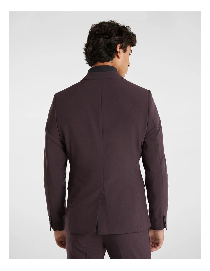 Yd. Orlando Skinny Suit Jacket In Purple 4 Yd. Orlando Skinny Suit Jacket In Purple - Image 2