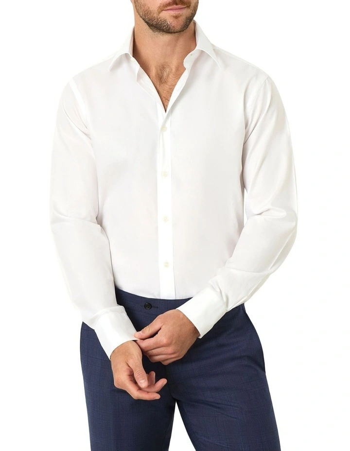 MJ Bale Belfiori Shirt In White 3 MJ Bale Belfiori Shirt In White