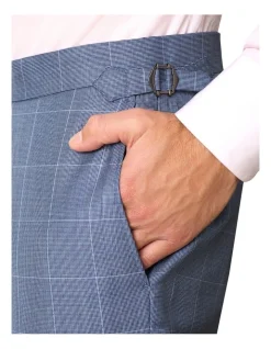 MJ Bale Leone Trouser In Blue -Cambridge Clothing shop 981980650 3 720x928