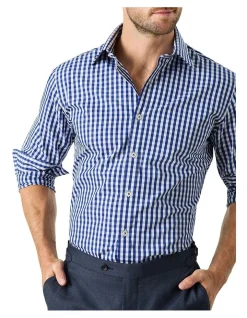 MJ Bale Bristow Shirt In Navy -Cambridge Clothing shop 984797380 984760120 2 720x928