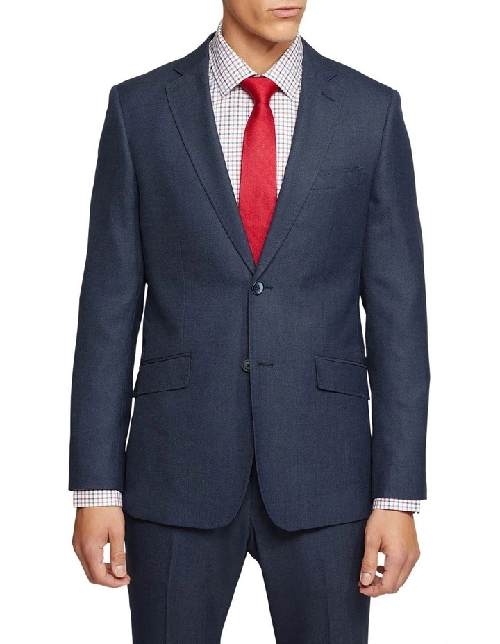 Oxford New Hopkins Wool Rich Suit Jacket In Blue 3 Oxford New Hopkins Wool Rich Suit Jacket In Blue