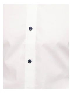 Oxford Beckton Cotton Spandex Shirt In White -Cambridge Clothing shop 987062860 6 720x928