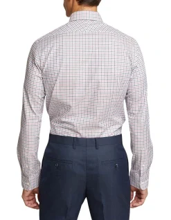 Oxford Beckton Checked Shirt In Pink -Cambridge Clothing shop 987063040 3 720x928