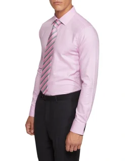 Oxford Beckton Slim Fit Shirt In Pink -Cambridge Clothing shop 987063130 2 720x928