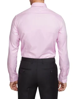 Oxford Beckton Slim Fit Shirt In Pink -Cambridge Clothing shop 987063130 3 720x928
