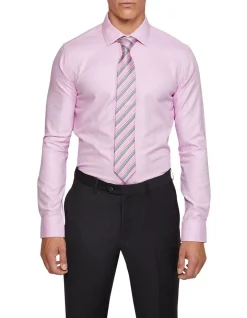 Oxford Beckton Slim Fit Shirt In Pink -Cambridge Clothing shop 987063130 5 720x928