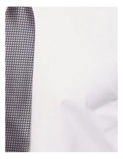 Oxford Islington Dobby Shirt In White -Cambridge Clothing shop 987063400 6 720x928