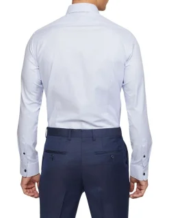 Oxford Beckton Slim Fit Shirt In Sky -Cambridge Clothing shop 987063490 3 720x928