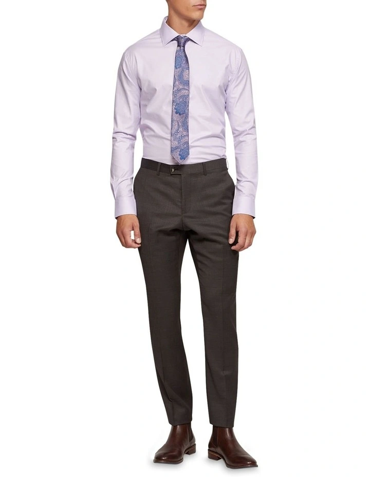 Oxford Islington Regular Fit Shirt In Lilac 3 Oxford Islington Regular Fit Shirt In Lilac