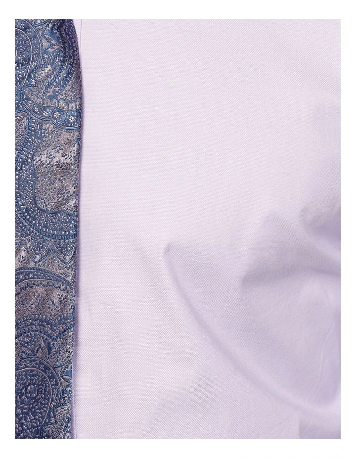 Oxford Islington Regular Fit Shirt In Lilac 8 Oxford Islington Regular Fit Shirt In Lilac - Image 6