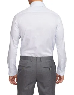 Oxford Trafalgar Dobby Shirt In Sky 10 Oxford Trafalgar Dobby Shirt In Sky -Cambridge Clothing shop 987064120 3 720x928