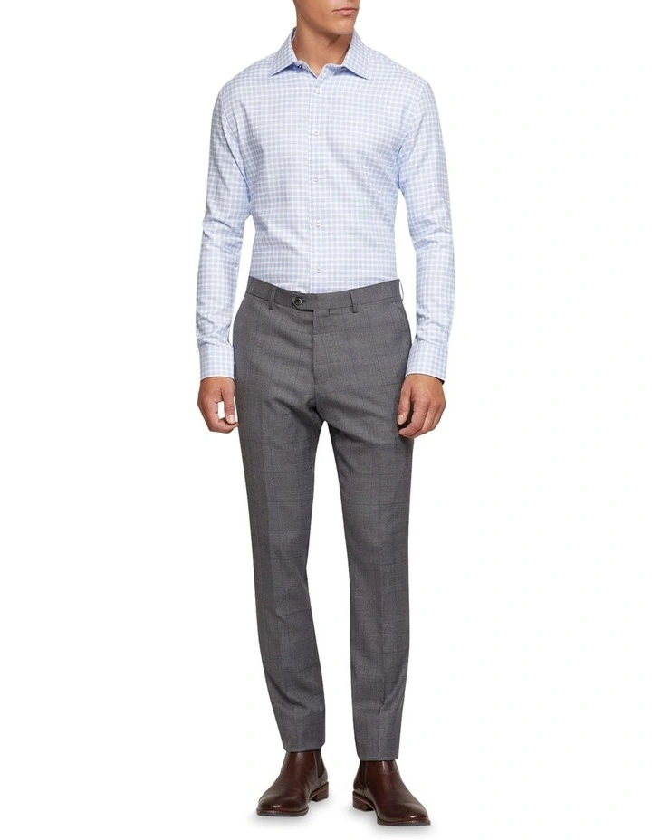 Oxford Islington Regular Fit Dobby Shirt In Sky 3 Oxford Islington Regular Fit Dobby Shirt In Sky