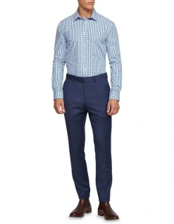 Oxford Beckton Check Shirt In Blue