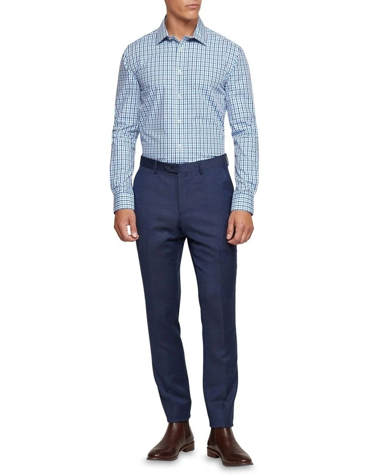 Oxford Beckton Check Shirt In Blue 3 Oxford Beckton Check Shirt In Blue