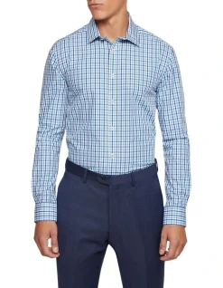 Oxford Beckton Check Shirt In Blue 12 Oxford Beckton Check Shirt In Blue -Cambridge Clothing shop 987065020 5 720x928