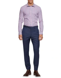 Oxford Beckton Check Shirt In Blue/Pink