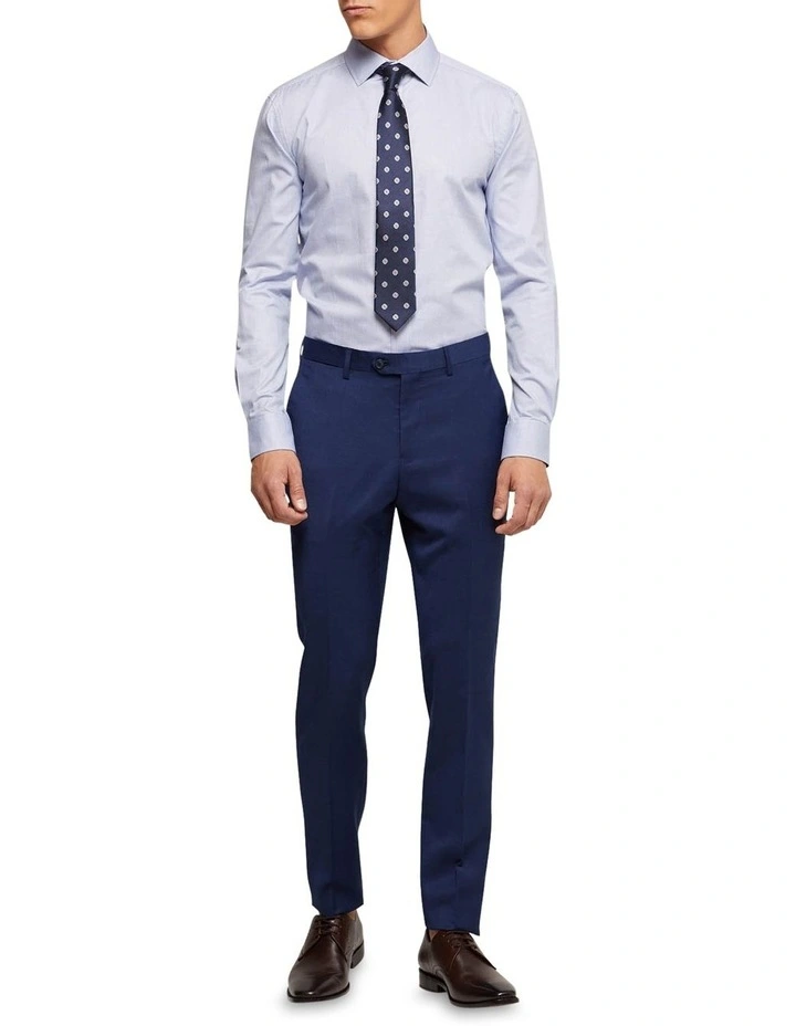 Oxford Beckton Dobby Shirt In Navy 7 Oxford Beckton Dobby Shirt In Navy - Image 5