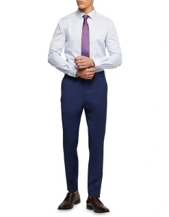 Oxford Beckton Stripe Shirt In Sky -Cambridge Clothing shop 987065560 5 720x928