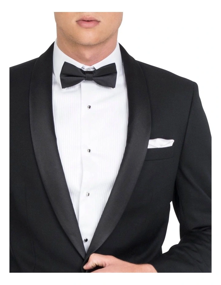 Ferrari Formalwear Tailored Tuxedo Regular Jacket Black 6 Ferrari Formalwear Tailored Tuxedo Regular Jacket Black - Image 4