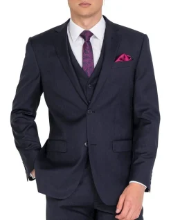 Ferrari Formalwear Navy Formal Suit Jacket