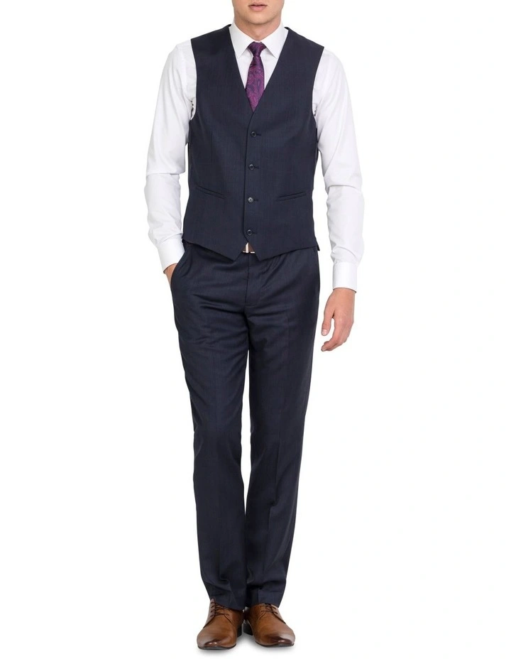 Ferrari Formalwear Daniel Hechter Lounge Vest In Navy 3 Ferrari Formalwear Daniel Hechter Lounge Vest In Navy
