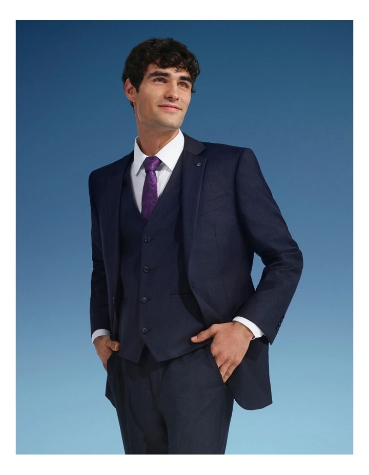 Ferrari Formalwear Daniel Hechter Lounge Vest In Navy 4 Ferrari Formalwear Daniel Hechter Lounge Vest In Navy - Image 2