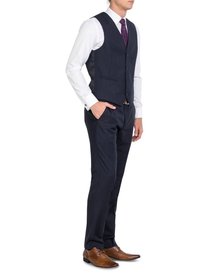 Ferrari Formalwear Daniel Hechter Lounge Vest In Navy 5 Ferrari Formalwear Daniel Hechter Lounge Vest In Navy - Image 3