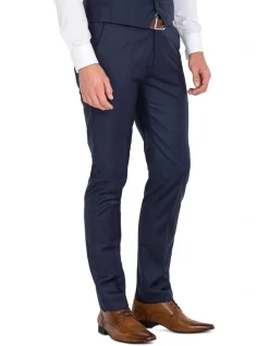 Ferrari Formalwear Tailored Fit Navy Trousers -Cambridge Clothing shop 433582390 3 720x928
