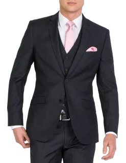 Ferrari Formalwear Charcoal Lounge Jacket Long