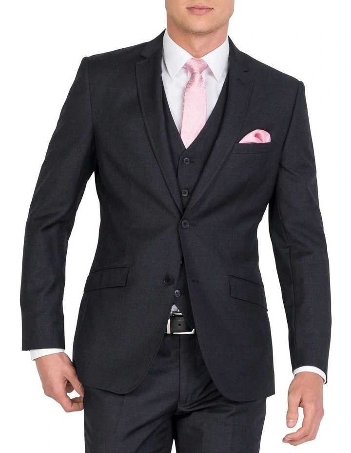 Ferrari Formalwear Charcoal Lounge Jacket Long 3 Ferrari Formalwear Charcoal Lounge Jacket Long