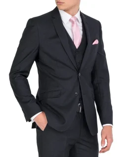 Ferrari Formalwear Charcoal Lounge Jacket Short -Cambridge Clothing shop 463046320 3 720x928