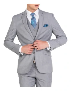 Ferrari Formalwear Light Grey Jacket Short
