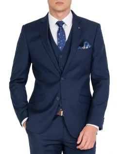 Ferrari Formalwear Tailored Navy Jacket Short