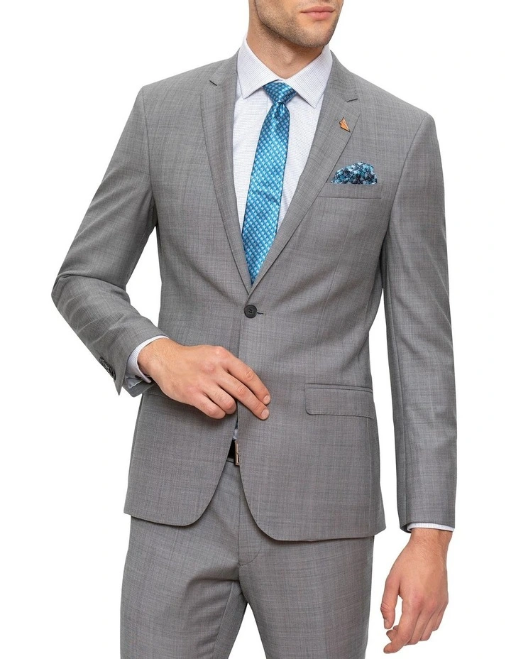 Gibson Slim Fit Grey Lithium Jacket FGE645 3 Gibson Slim Fit Grey Lithium Jacket FGE645