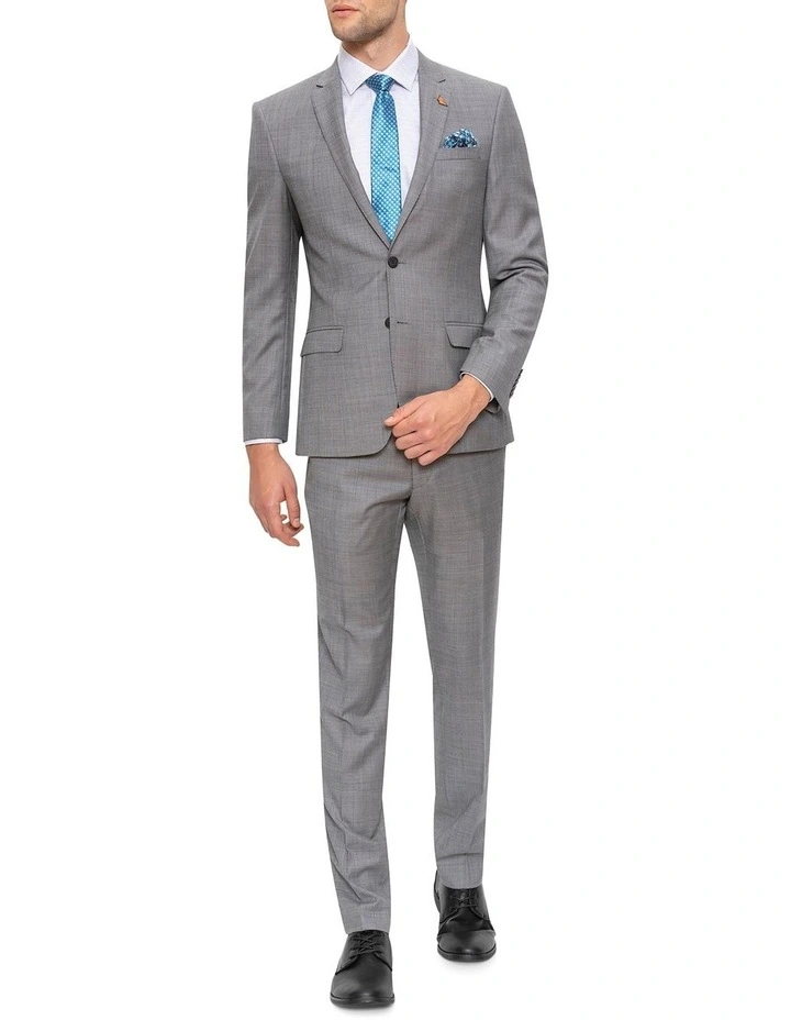 Gibson Slim Fit Grey Caper Trouser FGE645 7 Gibson Slim Fit Grey Caper Trouser FGE645 - Image 5