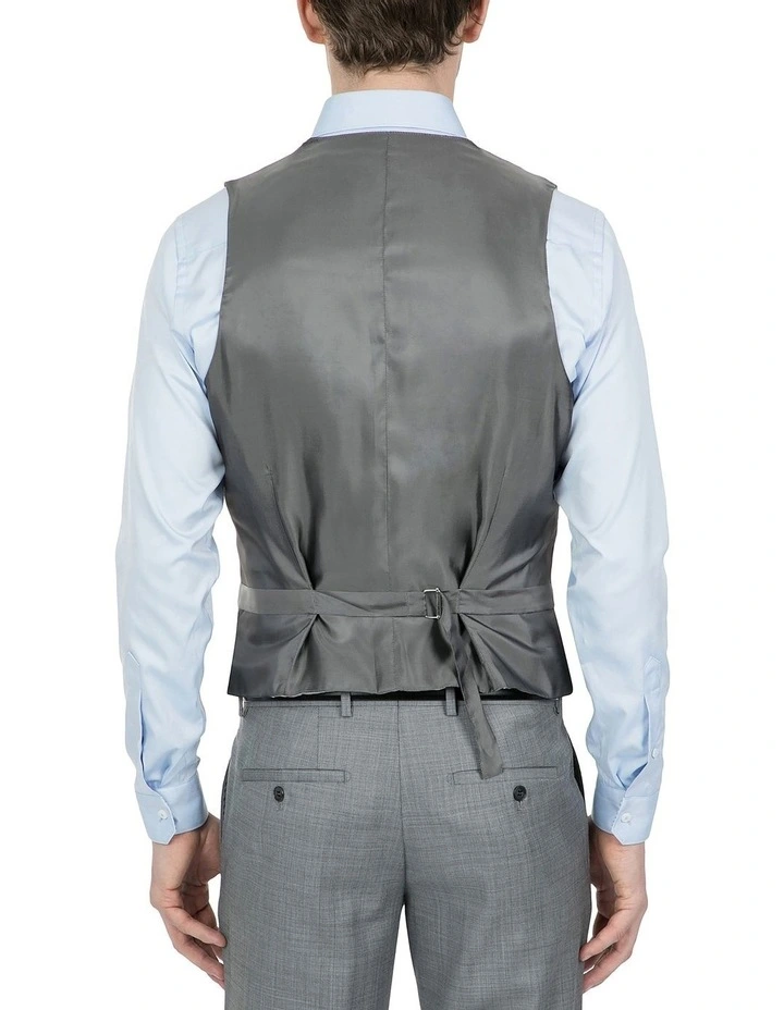 Gibson Slim Fit Grey Mighty Vest FGE645 4 Gibson Slim Fit Grey Mighty Vest FGE645 - Image 2