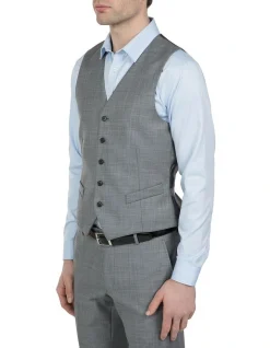 Gibson Slim Fit Grey Mighty Vest FGE645 9 Gibson Slim Fit Grey Mighty Vest FGE645 -Cambridge Clothing shop 533359810 3 720x928