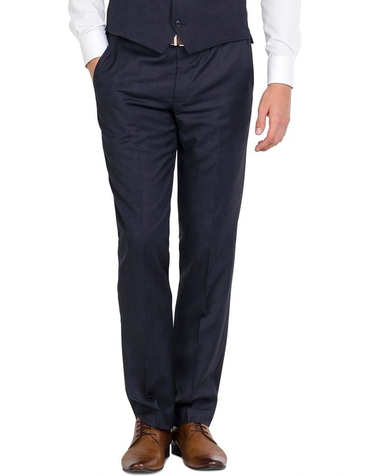 Ferrari Formalwear Pure Wool Navy Trouser 3 Ferrari Formalwear Pure Wool Navy Trouser