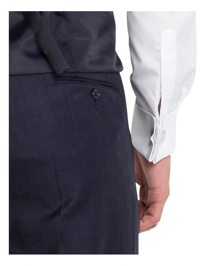 Ferrari Formalwear Pure Wool Navy Trouser 6 Ferrari Formalwear Pure Wool Navy Trouser - Image 4