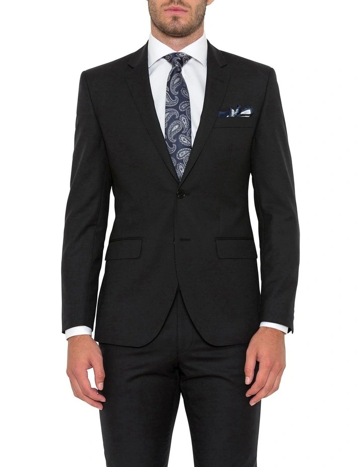 Cambridge Mordern Fit Black Twill Suit Jacket F275 3 Cambridge Mordern Fit Black Twill Suit Jacket F275