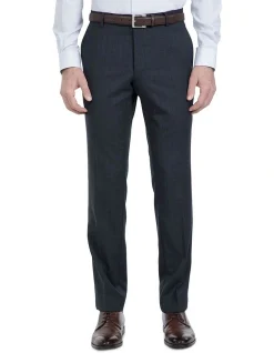 Gibson Slim Fit Navy Caper Trouser FGI610