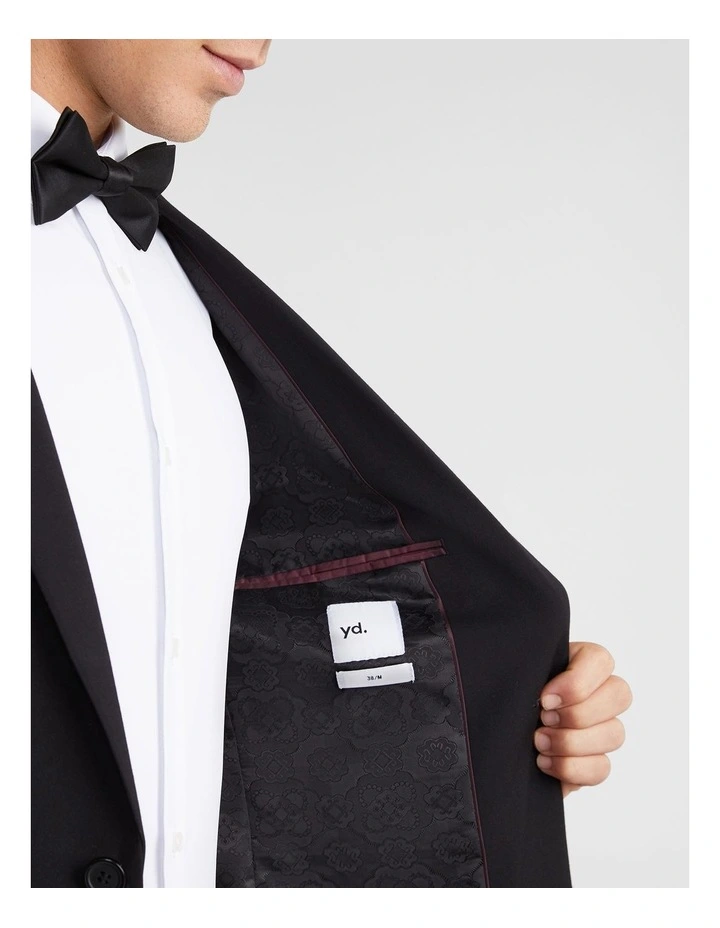 Yd. Aston Slim Fit Suit Jacket In Black 5 Yd. Aston Slim Fit Suit Jacket In Black - Image 3