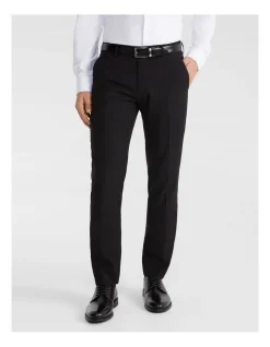 Yd. Aston Slim Fit Dress Pants In Black