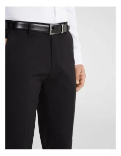 Yd. Aston Slim Fit Dress Pants In Black -Cambridge Clothing shop 727791130 3 2 720x928