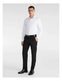 Yd. Aston Slim Fit Dress Pants In Black -Cambridge Clothing shop 727791130 4 2 720x928