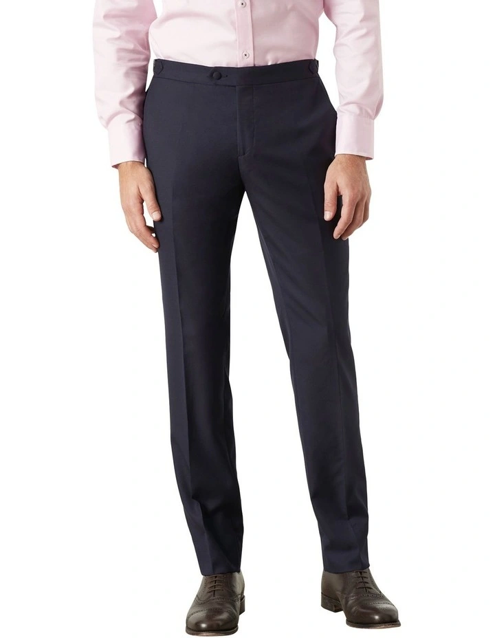 MJ Bale Saunders Side Adjuster Trouser Navy 4 MJ Bale Saunders Side Adjuster Trouser Navy - Image 2